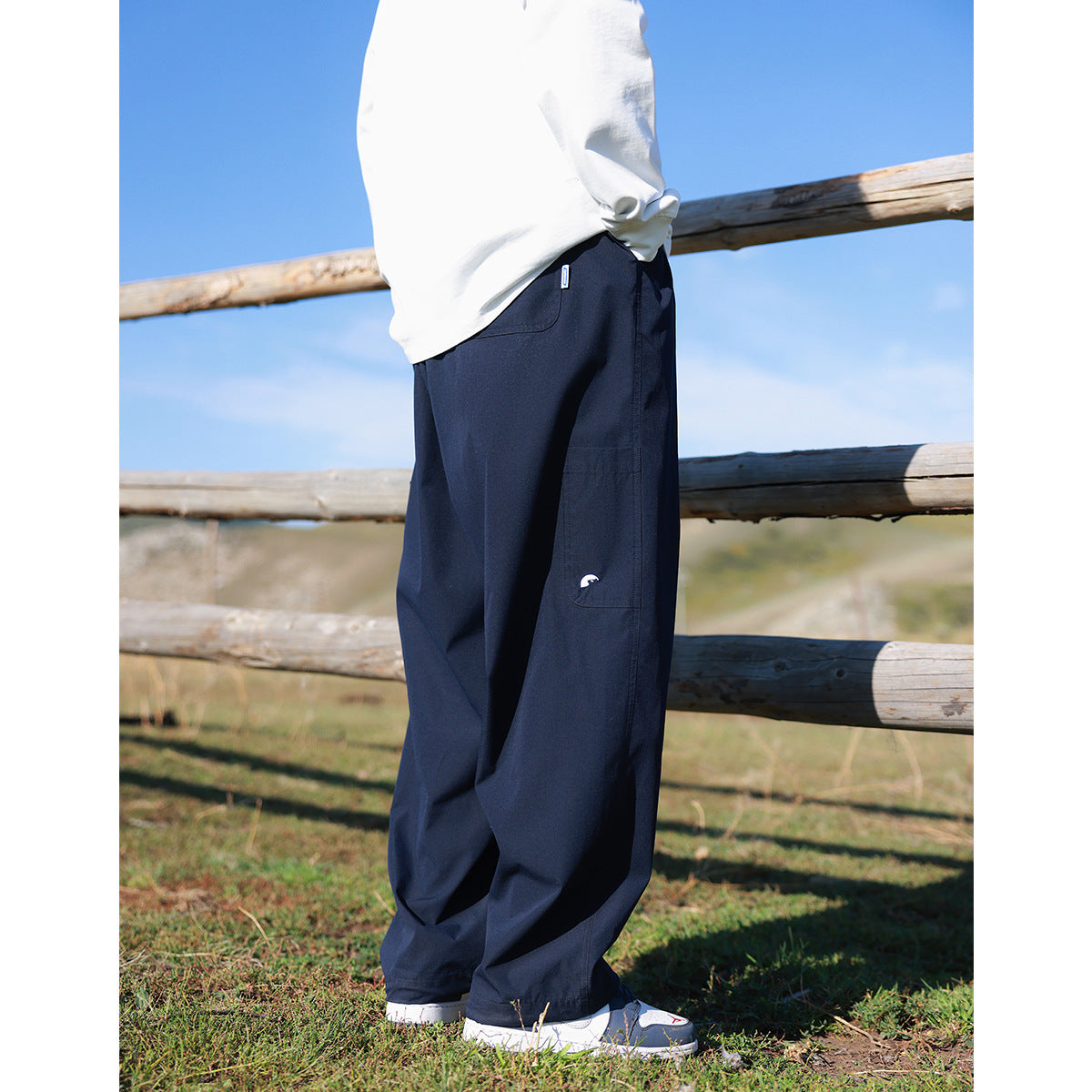 Loose Niche Drape All-match Work Trousers