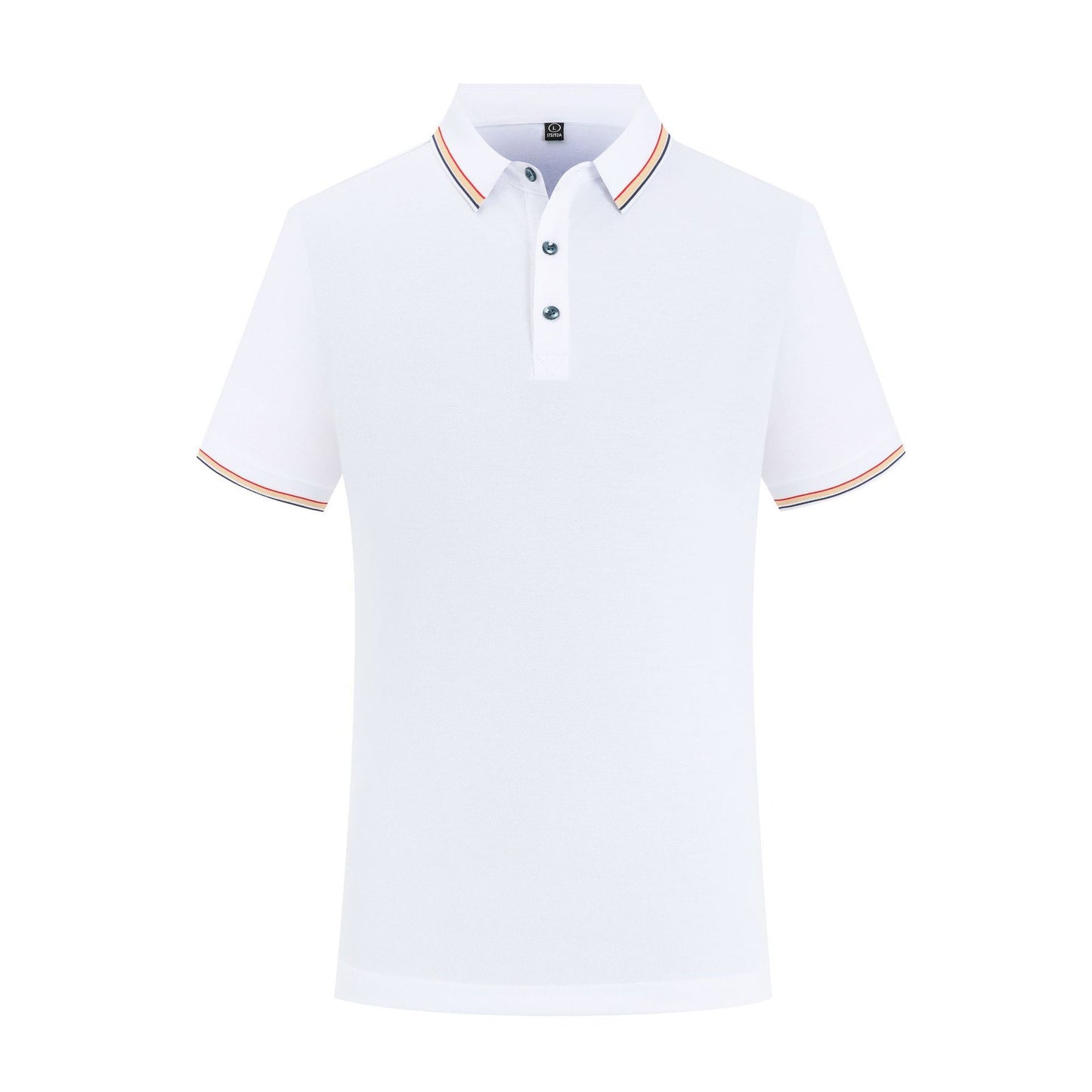 Summer Ice Silk Overalls Polo Shirt